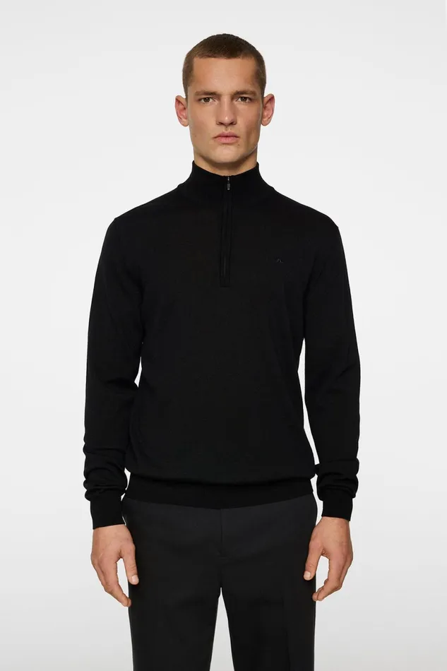 JLindeberg Knitwear Men Kiyan Merino Quarter Zip