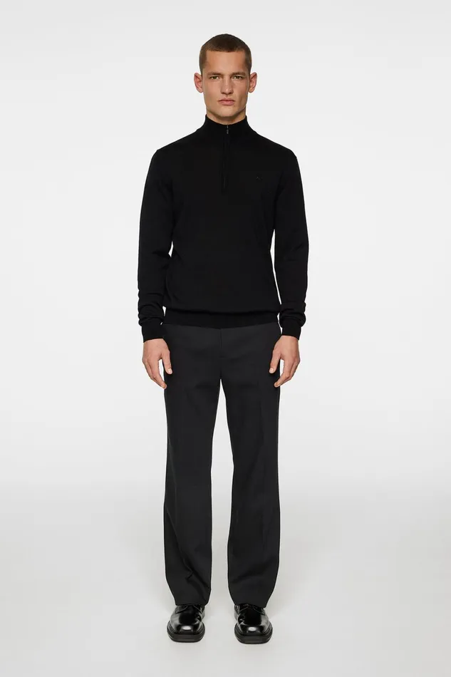 JLindeberg Knitwear Men Kiyan Merino Quarter Zip