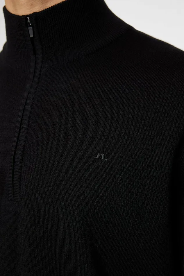 JLindeberg Knitwear Men Kiyan Merino Quarter Zip