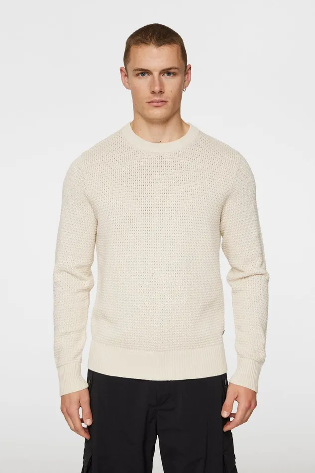 JLindeberg Knitwear Men Oliver Structure Sweater