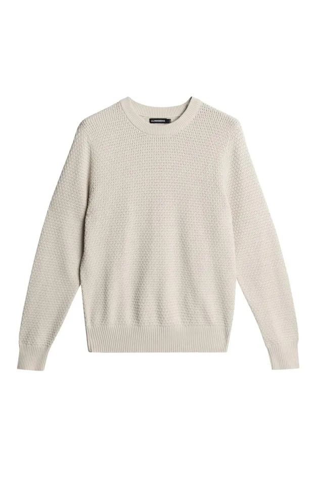 JLindeberg Knitwear Men Oliver Structure Sweater