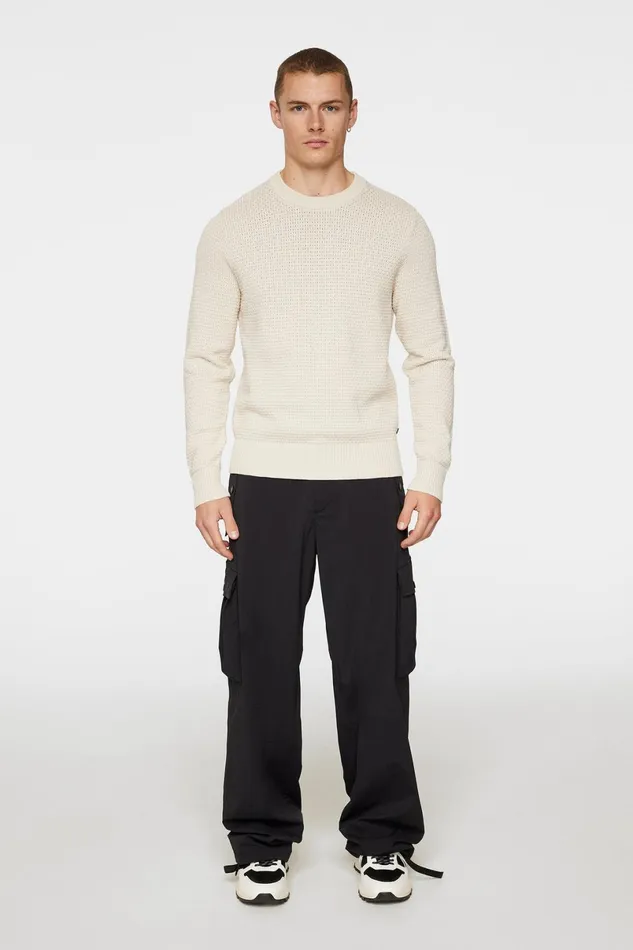 JLindeberg Knitwear Men Oliver Structure Sweater
