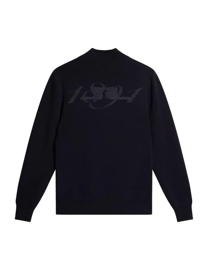 JLindeberg Knitwear Men Rob Hybrid Quarter Zip