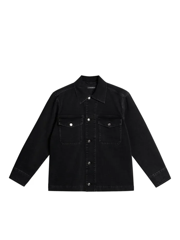 JLindeberg Overshirts Men Hunt Washed Denim Overshirt