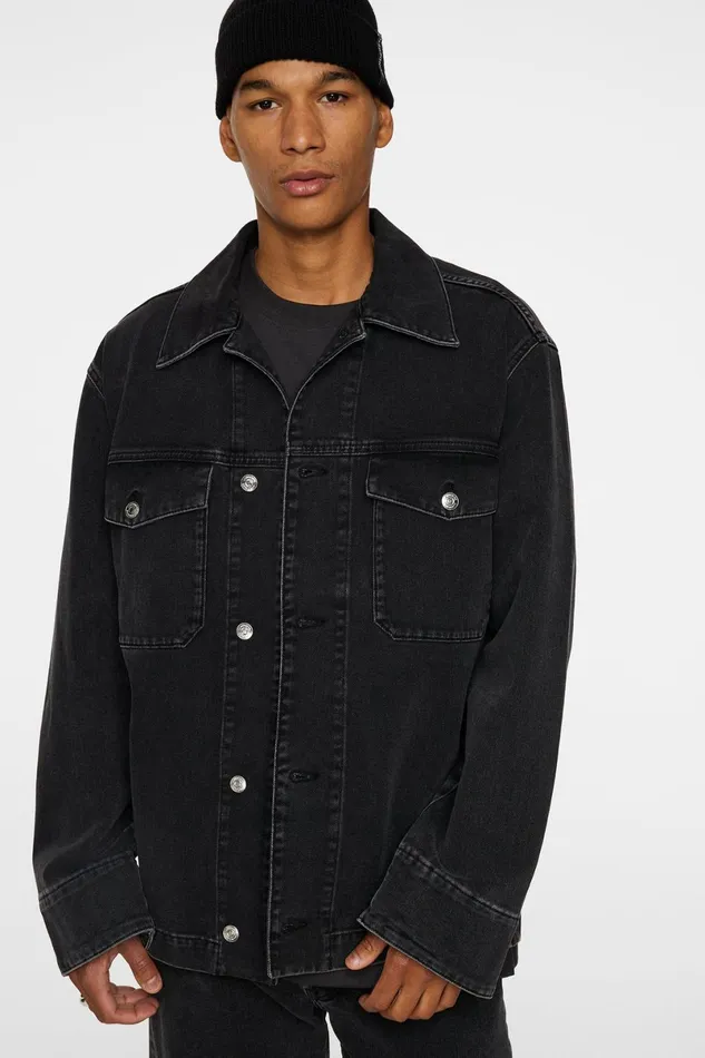 JLindeberg Overshirts Men Hunt Washed Denim Overshirt