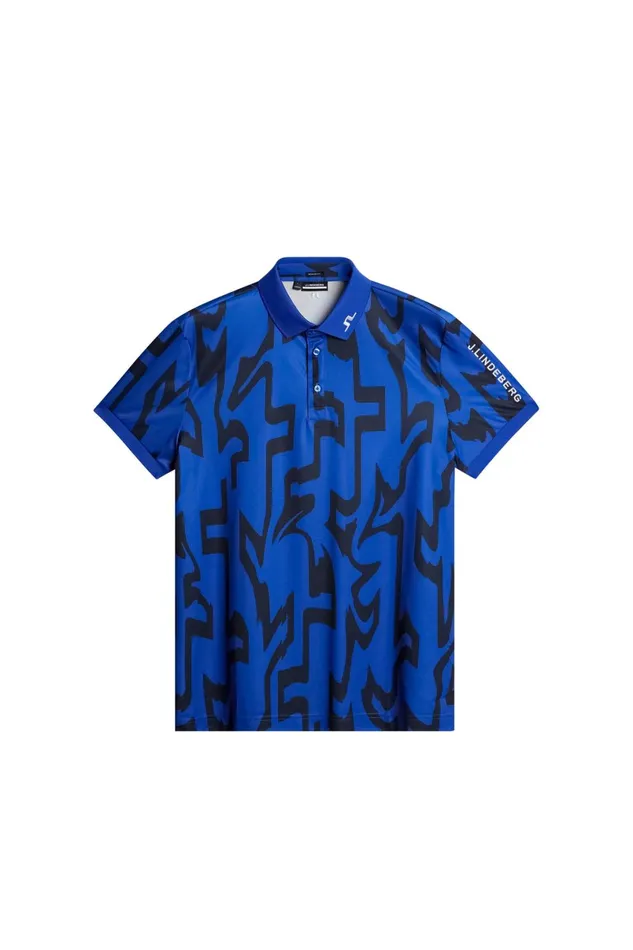 JLindeberg Polo Shirts Men Tour Tech Reg Fit Print Polo