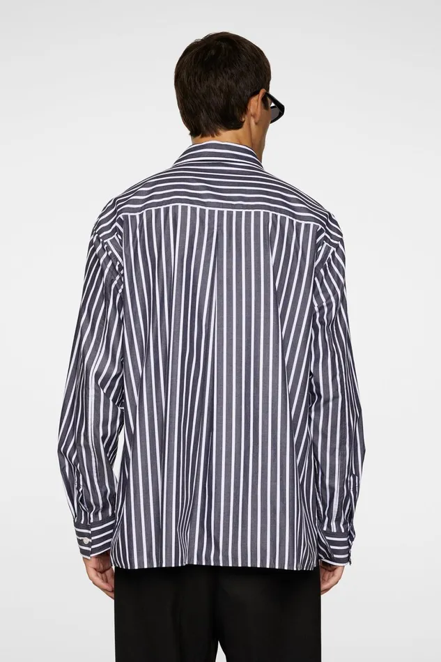 JLindeberg Shirts Men Howard Bold Yd Stripe Shirt