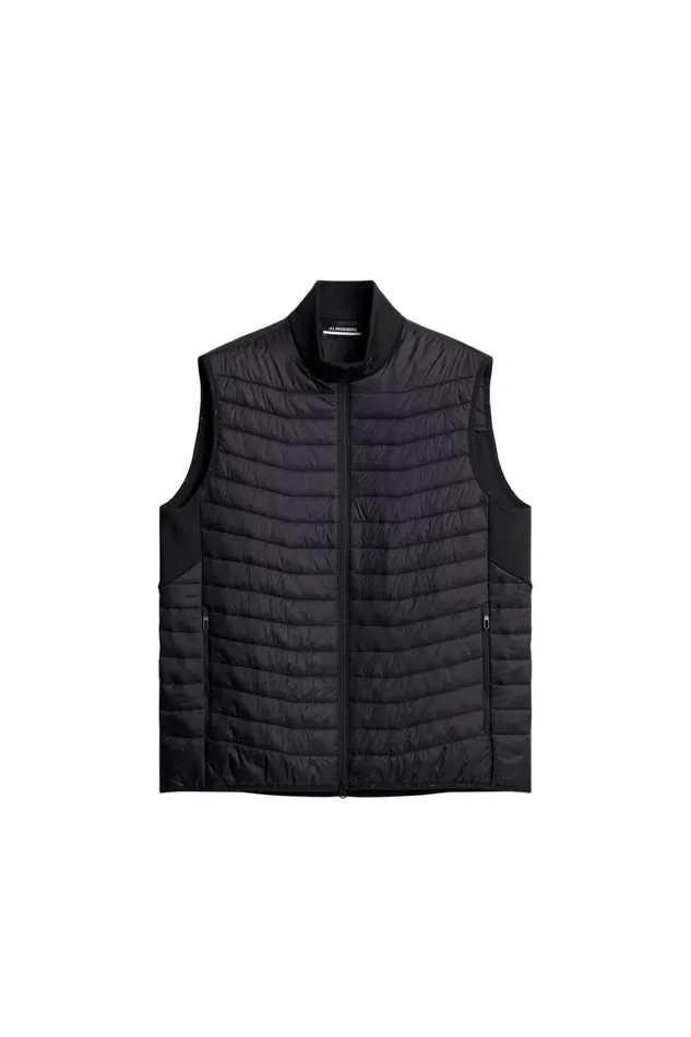JLindeberg Vests Men Holden Quilt Hybrid Vest