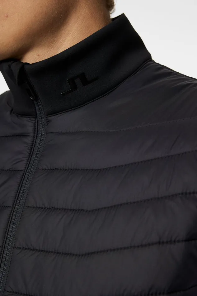 JLindeberg Vests Men Holden Quilt Hybrid Vest