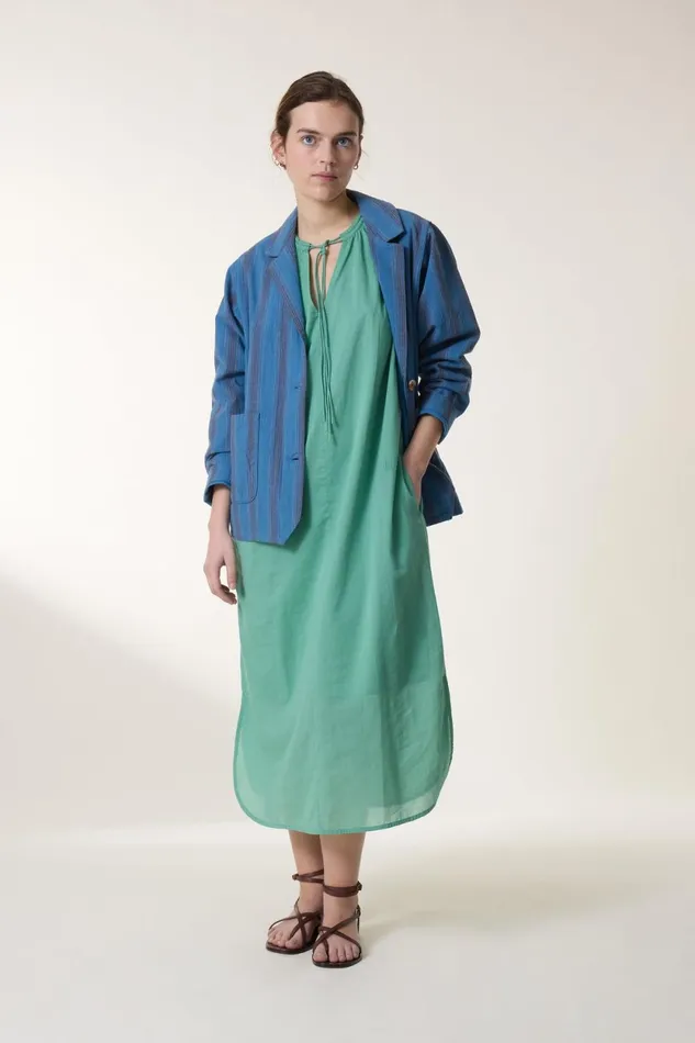 Jackets and Coats Women Leon and Harper Verla Matelas Jacket Blue
