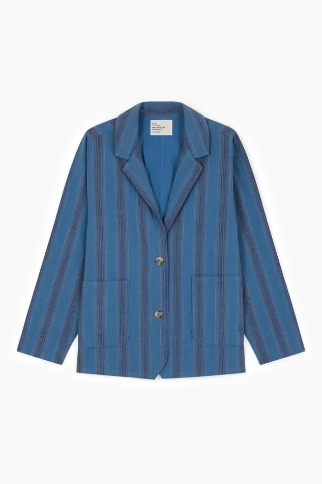 Jackets and Coats Women Leon and Harper Verla Matelas Jacket Blue
