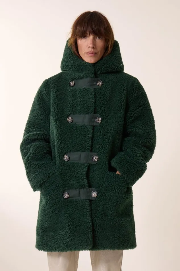 Jackets and Coats Women Leon and Harper Viggo Pln Coat Green
