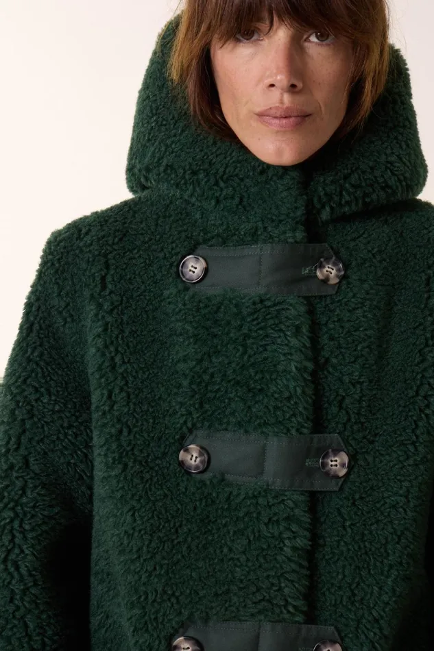 Jackets and Coats Women Leon and Harper Viggo Pln Coat Green