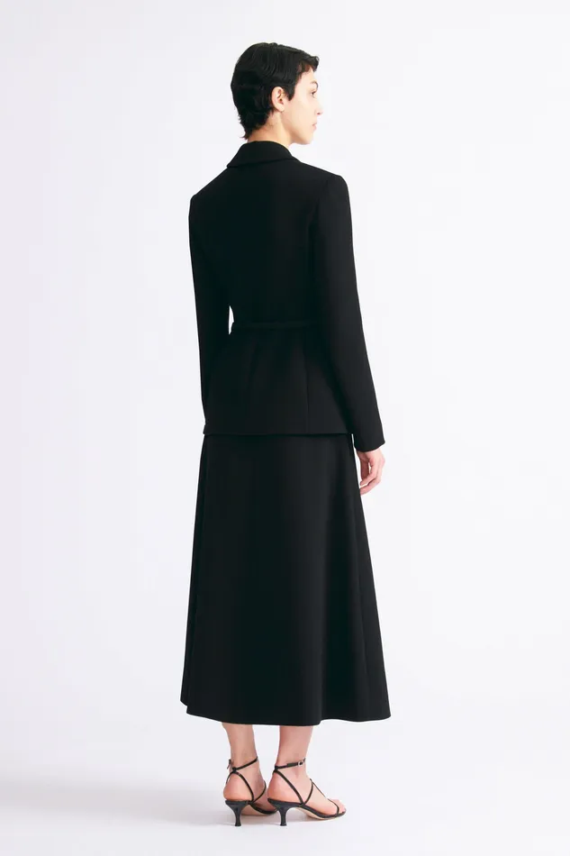 Jackets And Coats Danya Tailored Jacket In Black Double Crepe 8211 Emilia Wickstead Women