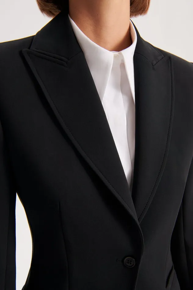 Jackets TAILORED JACKET BLACK Scanlan Theodore Women Jackets TAILORED JACKET BLACK Scanlan Theodore Women