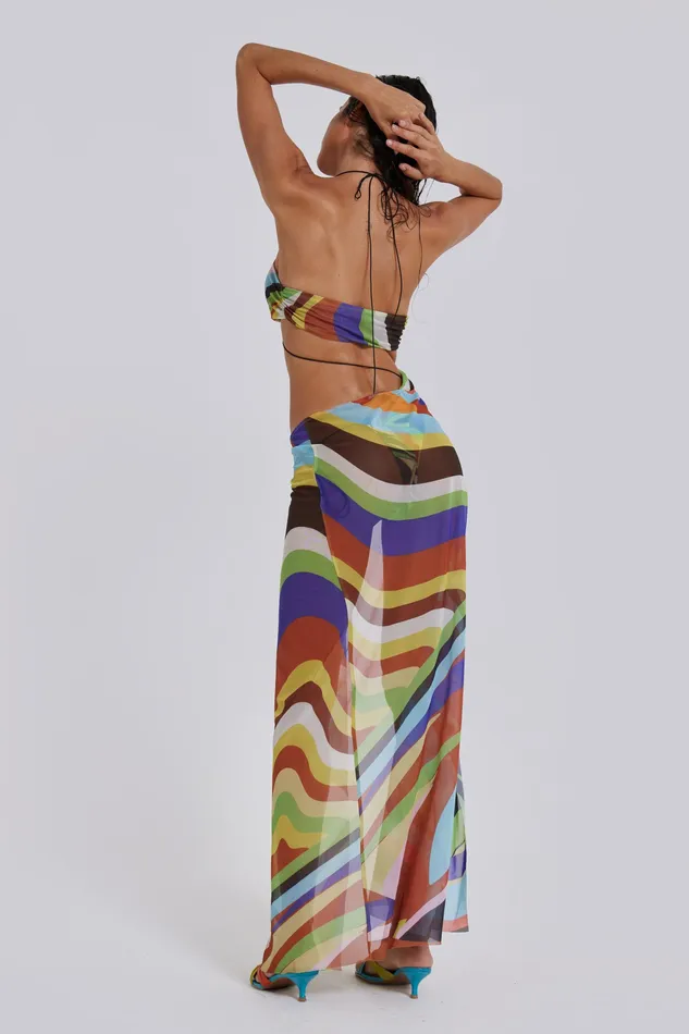 Jaded London Dresses Women Shop Oliana Draped Maxi Dress