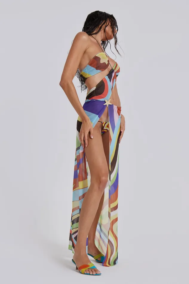 Jaded London Dresses Women Shop Oliana Draped Maxi Dress