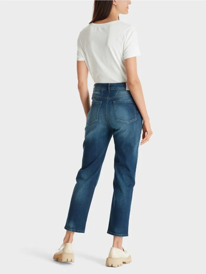 Jeans Damen Marc Cain 034Rethink Together034 Jeans RIAD Blue Denim
