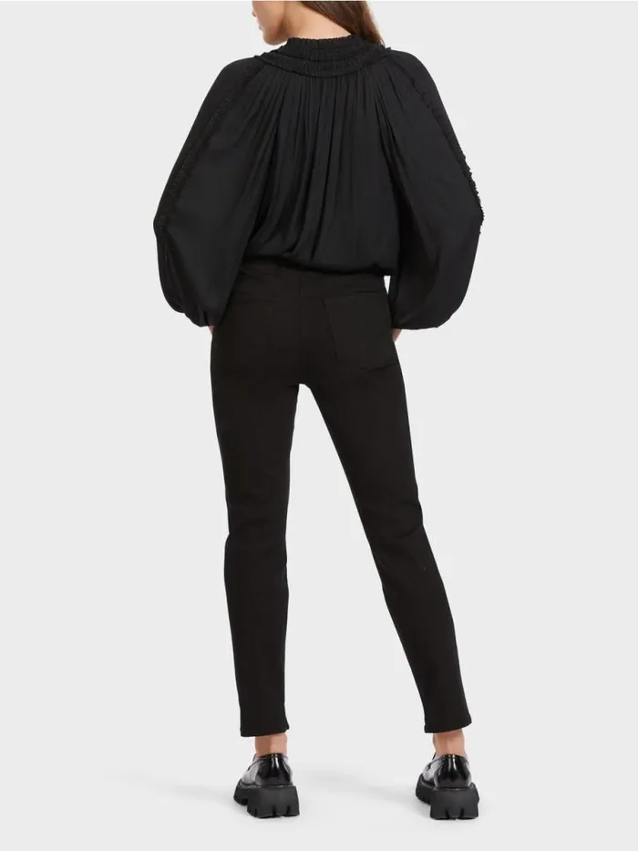 Jeans Damen Marc Cain Figurnahe Jeans SILEA Black