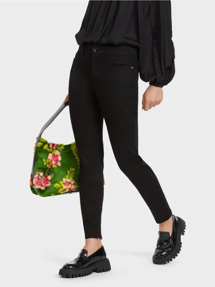 Jeans Damen Marc Cain Figurnahe Jeans SILEA Black