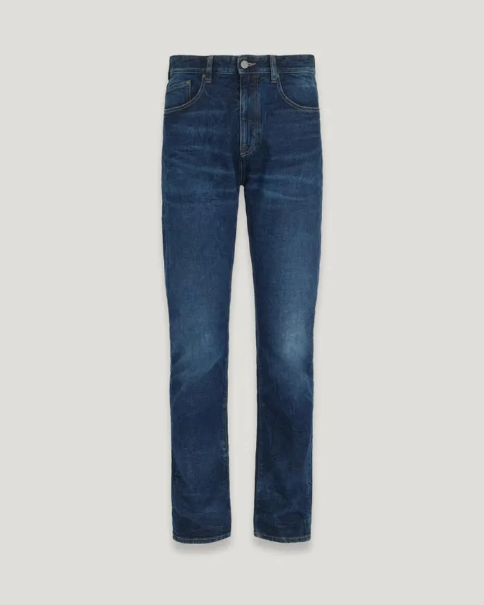 Jeans Men Belstaff Longton Jean Oil Wash Indigo