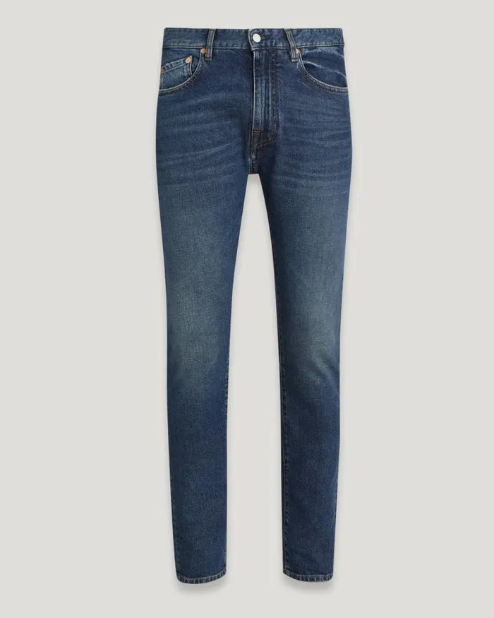 Jeans Men Belstaff Longton Slim Jeans Washed Indigo