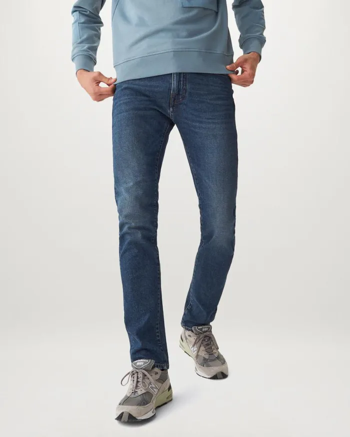 Jeans Men Belstaff Longton Slim Jeans Washed Indigo Jeans Men Belstaff Longton Slim Jeans Washed Indigo