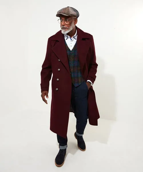 Joebrowns Coats and Jackets Apparel Step Out Military Coat Berry