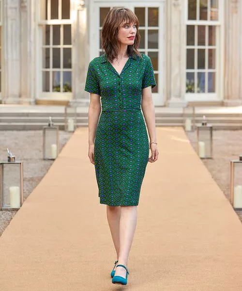 Joebrowns Dresses Apparel Vintage Vibes Jersey Dress Green Joebrowns Dresses Apparel Vintage Vibes Jersey Dress Green