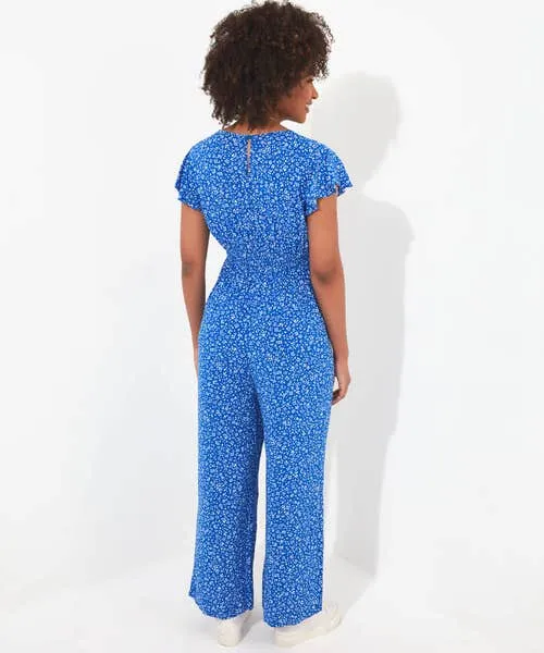 Joebrowns Jeans and Trousers Apparel Ditsy Dreams Jumpsuit Blue