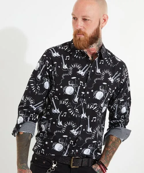 Joebrowns Tune Time Shirt Black Apparel Gifts