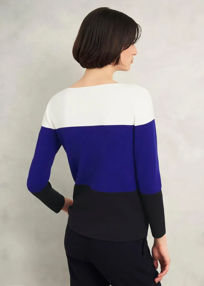 Jumpers and Cardigans Women HOBBS Alice Jumper Blue Multi