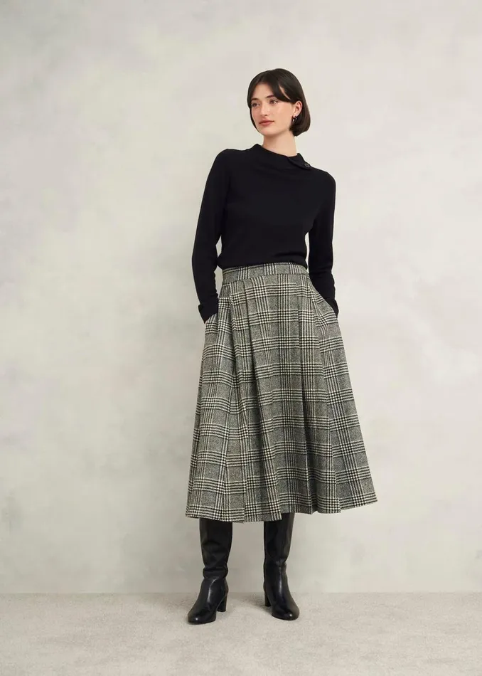 Jumpers and Cardigans Women HOBBS Talia Wool Cashmere Jumper Black