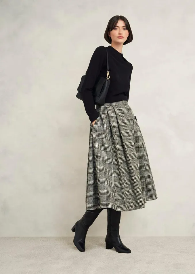 Jumpers and Cardigans Women HOBBS Talia Wool Cashmere Jumper Black