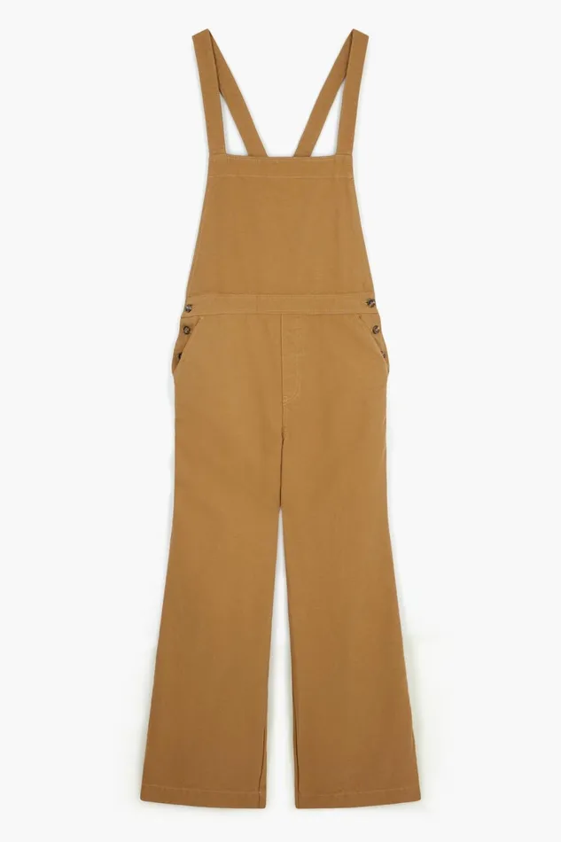 Jumpsuits Women Leon and Harper Olivo Plain Jumpsuit Mustard