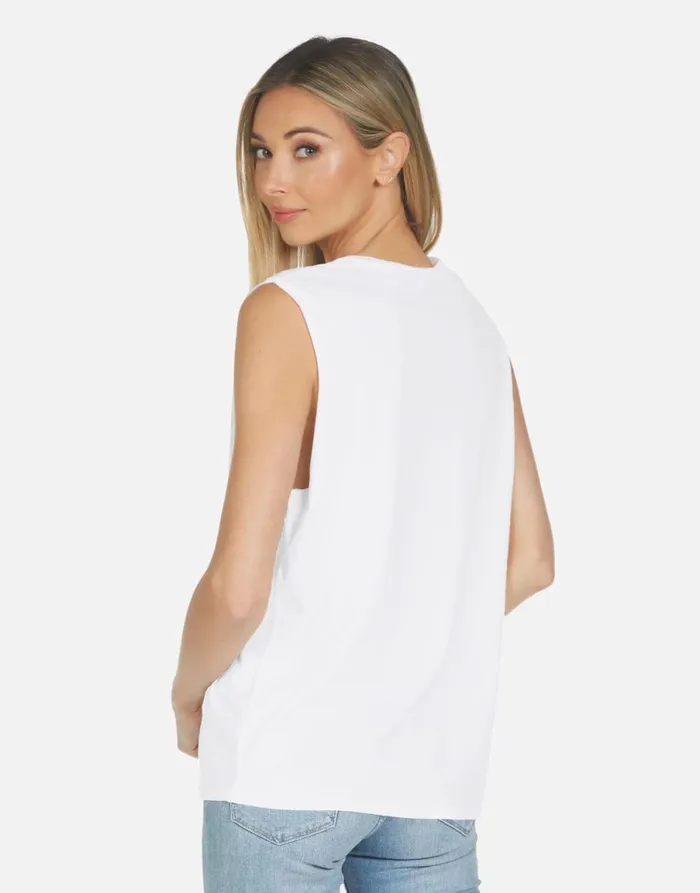 Kel X Elvis Presley Cadillac White Women039s Lauren Moshi Short Sleeve