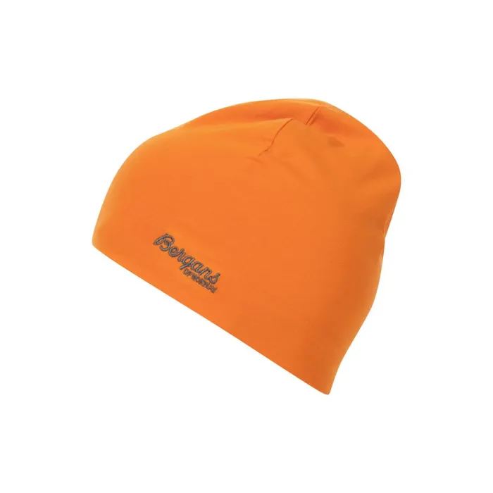 Kids Bergans Of Norway Beanies And Balaclava Cotton Beanie Cloudberry Yellow