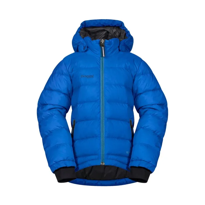 Kids Bergans Of Norway Down Jackets Down Jacket Space Blue Lazuli Blue