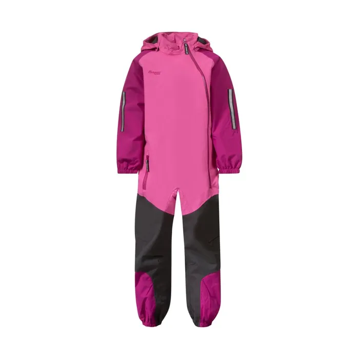 Kids Bergans Of Norway Shell Coveralls Lilletind Coverall Ibis Rose