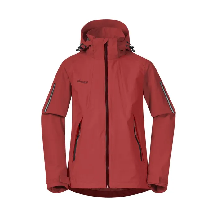 Kids Bergans Of Norway Shell Jackets Sjoa 2l Youth Girl Jacket Rusty Dust