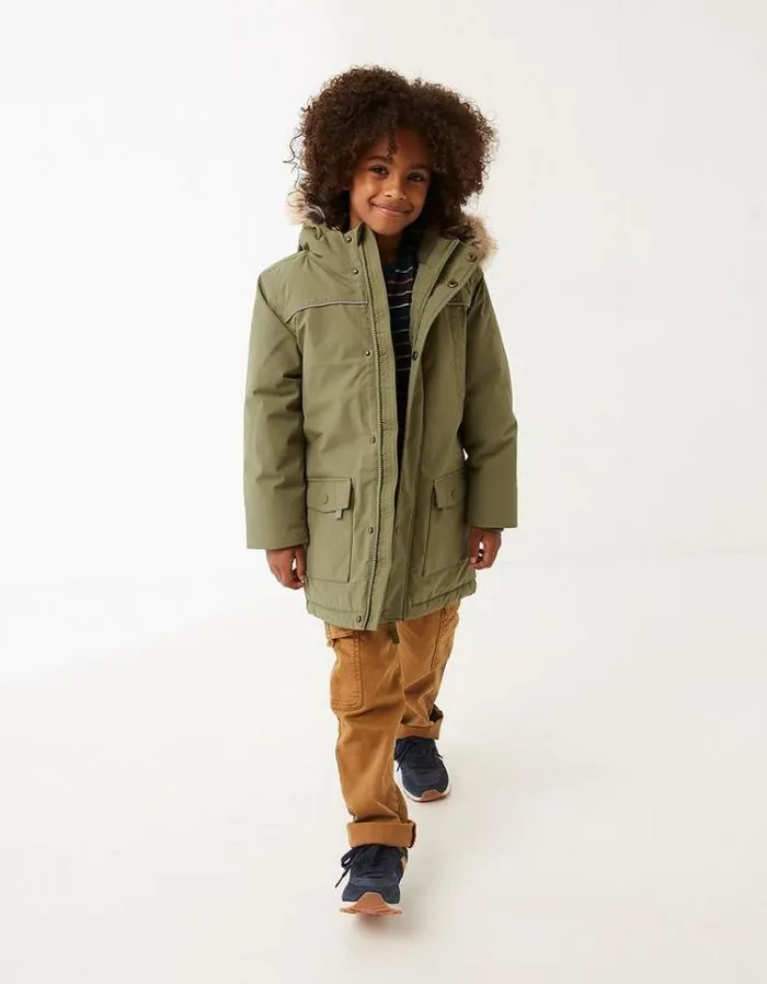 Kids FatFace Kids039 Sale Addison Waterproof Parka Khaki