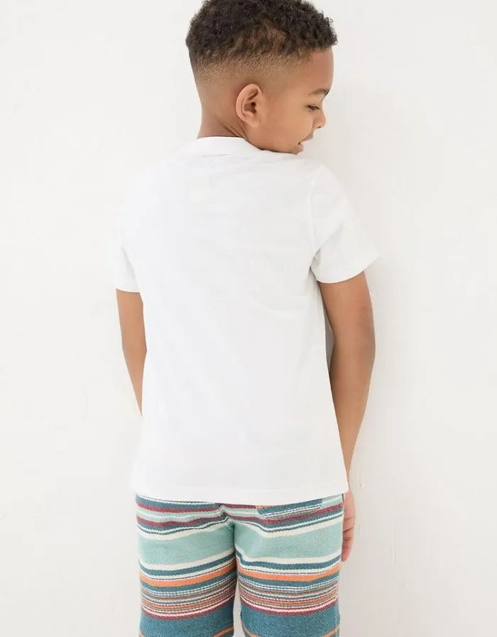 Kids FatFace TShirts and Polos VW Summer Graphic T Shirt Natural White