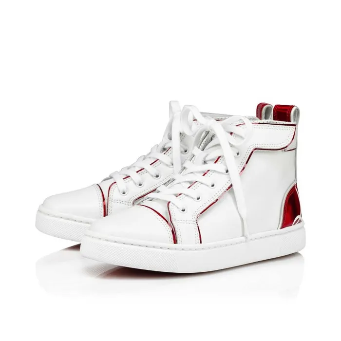 Kids Funnytopi Hightop Sneakers 8211 Calf Leather 8211 Loubi Christian Louboutin Sneakers