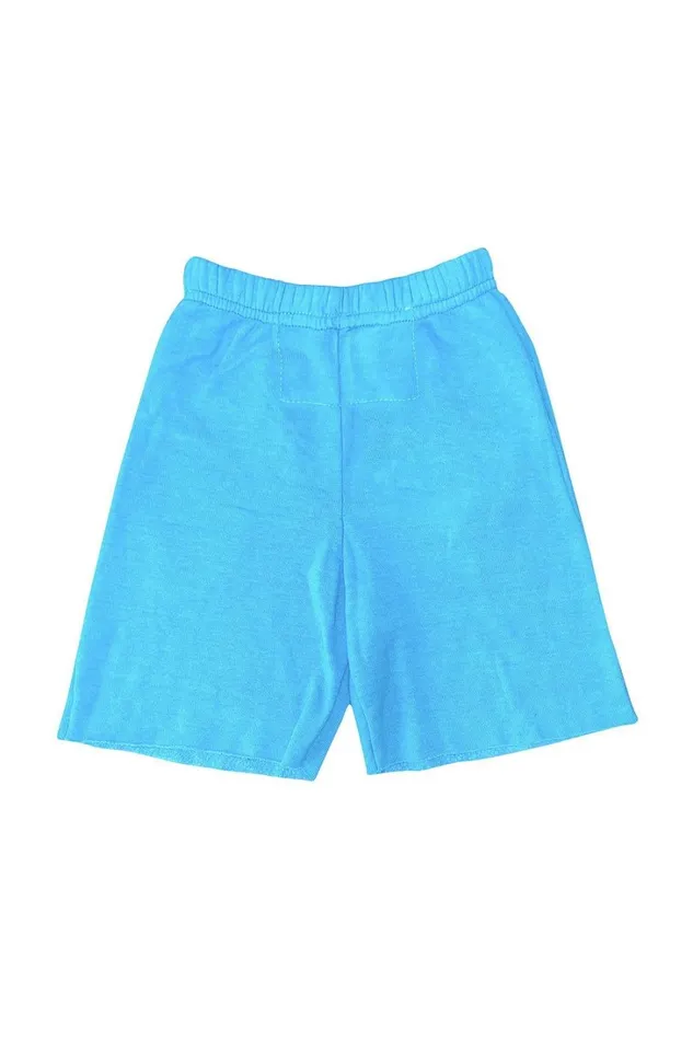 Kids Kids Collection Aviator Nation AVIATOR NATION KIDS SWEATSHORTS 8211 NEON BLUE