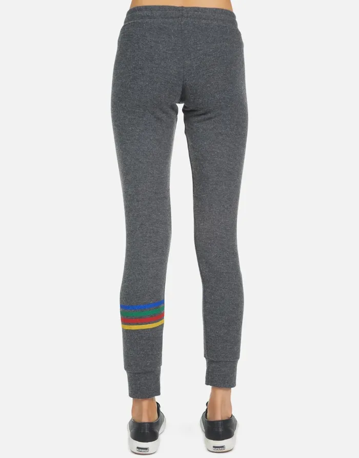 Kizzy Lucky Elements Heather Black Women039s Lauren Moshi Long Sweatpants