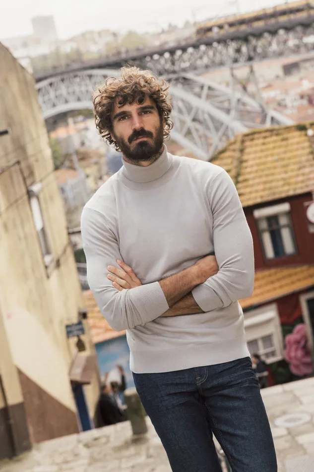 Knits Men MOS MOSH MMGAdam Soft Roll Neck Knit Soft Kit