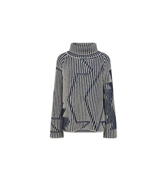 Knits Women MOS MOSH MMHelna Ikat Rollneck Knit Set Sail