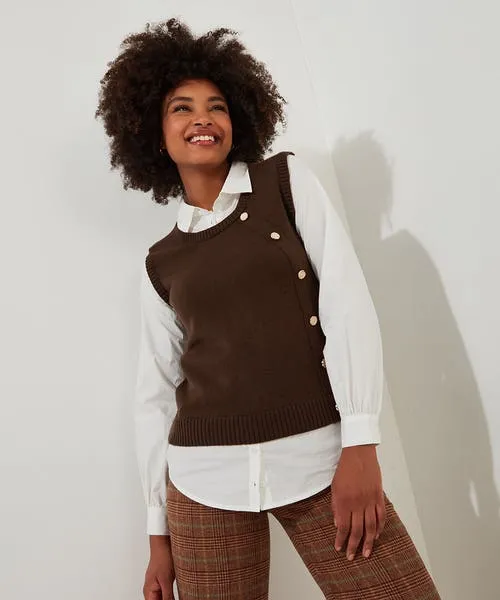 Knitwear and Cardigans Apparel Joebrowns Shirt Jumper Brown Knitwear and Cardigans Apparel Joebrowns Shirt Jumper Brown