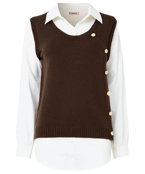 Knitwear and Cardigans Apparel Joebrowns Shirt Jumper Brown Knitwear and Cardigans Apparel Joebrowns Shirt Jumper Brown
