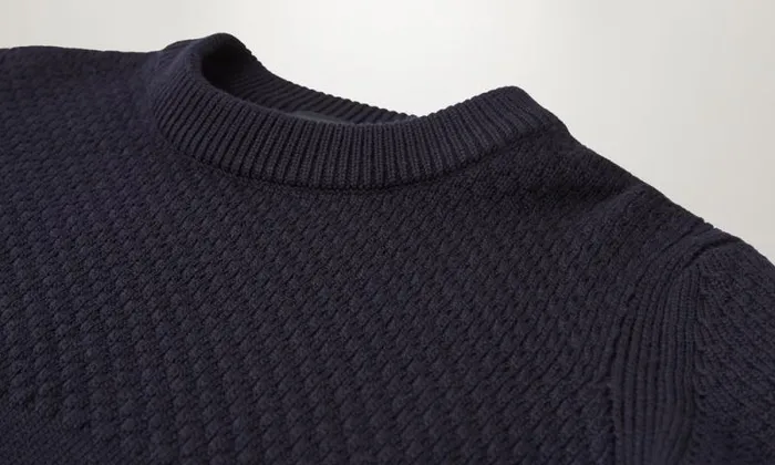 Knitwear Men Belstaff Sternway Crewneck Jumper Dark Ink Knitwear Men Belstaff Sternway Crewneck Jumper Dark Ink